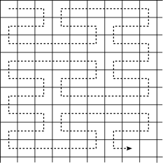 Hilbert 2 curve parsing